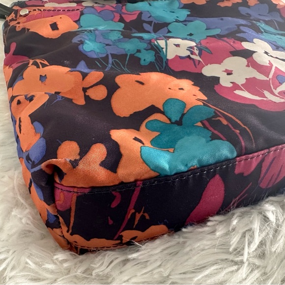 TUMI Floral Nylon Messenger Crossbody Bag - Picture 6 of 12